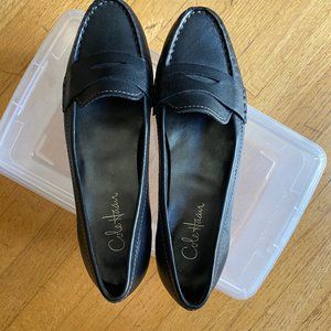 Cole Haan Black leather loafers